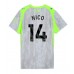 Manchester City Nico Gonzalez #14 Tredjedrakt Dame 2025-26 Kortermet